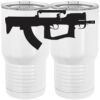 20 oz. Tall Stainless Steel Vacuum Insulated Tumbler White Thumbnail