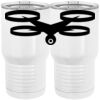 20 oz. Tall Stainless Steel Vacuum Insulated Tumbler White Thumbnail