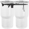 20 oz. Tall Stainless Steel Vacuum Insulated Tumbler White Thumbnail
