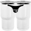 20 oz. Tall Stainless Steel Vacuum Insulated Tumbler White Thumbnail