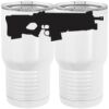 20 oz. Tall Stainless Steel Vacuum Insulated Tumbler White Thumbnail
