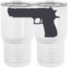 20 oz. Tall Stainless Steel Vacuum Insulated Tumbler White Thumbnail