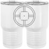 20 oz. Tall Stainless Steel Vacuum Insulated Tumbler White Thumbnail