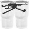 20 oz. Tall Stainless Steel Vacuum Insulated Tumbler White Thumbnail