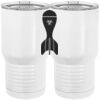 20 oz. Tall Stainless Steel Vacuum Insulated Tumbler White Thumbnail