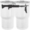 20 oz. Tall Stainless Steel Vacuum Insulated Tumbler White Thumbnail