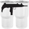 20 oz. Tall Stainless Steel Vacuum Insulated Tumbler White Thumbnail