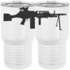 20 oz. Tall Stainless Steel Vacuum Insulated Tumbler White Thumbnail