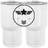 20 oz. Tall Stainless Steel Vacuum Insulated Tumbler White Thumbnail