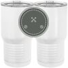 20 oz. Tall Stainless Steel Vacuum Insulated Tumbler White Thumbnail