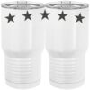 20 oz. Tall Stainless Steel Vacuum Insulated Tumbler White Thumbnail