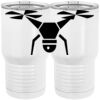 20 oz. Tall Stainless Steel Vacuum Insulated Tumbler White Thumbnail