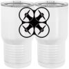 20 oz. Tall Stainless Steel Vacuum Insulated Tumbler White Thumbnail