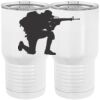 20 oz. Tall Stainless Steel Vacuum Insulated Tumbler White Thumbnail