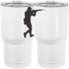 20 oz. Tall Stainless Steel Vacuum Insulated Tumbler White Thumbnail