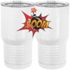 20 oz. Tall Stainless Steel Vacuum Insulated Tumbler White Thumbnail