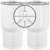 20 oz. Tall Stainless Steel Vacuum Insulated Tumbler White Thumbnail