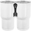 20 oz. Tall Stainless Steel Vacuum Insulated Tumbler White Thumbnail