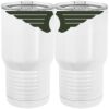 20 oz. Tall Stainless Steel Vacuum Insulated Tumbler White Thumbnail