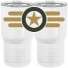 20 oz. Tall Stainless Steel Vacuum Insulated Tumbler White Thumbnail