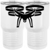 20 oz. Tall Stainless Steel Vacuum Insulated Tumbler White Thumbnail