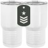 20 oz. Tall Stainless Steel Vacuum Insulated Tumbler White Thumbnail