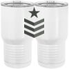 20 oz. Tall Stainless Steel Vacuum Insulated Tumbler White Thumbnail