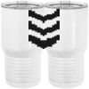 20 oz. Tall Stainless Steel Vacuum Insulated Tumbler White Thumbnail
