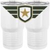 20 oz. Tall Stainless Steel Vacuum Insulated Tumbler White Thumbnail