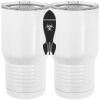 20 oz. Tall Stainless Steel Vacuum Insulated Tumbler White Thumbnail