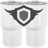 20 oz. Tall Stainless Steel Vacuum Insulated Tumbler White Thumbnail
