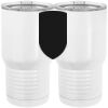 20 oz. Tall Stainless Steel Vacuum Insulated Tumbler White Thumbnail