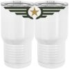 20 oz. Tall Stainless Steel Vacuum Insulated Tumbler White Thumbnail