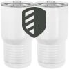 20 oz. Tall Stainless Steel Vacuum Insulated Tumbler White Thumbnail