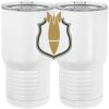 20 oz. Tall Stainless Steel Vacuum Insulated Tumbler White Thumbnail