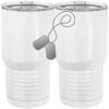 20 oz. Tall Stainless Steel Vacuum Insulated Tumbler White Thumbnail