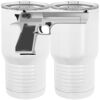 20 oz. Tall Stainless Steel Vacuum Insulated Tumbler White Thumbnail