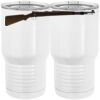 20 oz. Tall Stainless Steel Vacuum Insulated Tumbler White Thumbnail