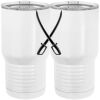 20 oz. Tall Stainless Steel Vacuum Insulated Tumbler White Thumbnail