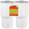 20 oz. Tall Stainless Steel Vacuum Insulated Tumbler White Thumbnail