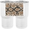 20 oz. Tall Stainless Steel Vacuum Insulated Tumbler White Thumbnail