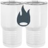 20 oz. Tall Stainless Steel Vacuum Insulated Tumbler White Thumbnail