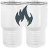 20 oz. Tall Stainless Steel Vacuum Insulated Tumbler White Thumbnail