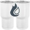 20 oz. Tall Stainless Steel Vacuum Insulated Tumbler White Thumbnail