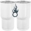 20 oz. Tall Stainless Steel Vacuum Insulated Tumbler White Thumbnail