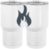 20 oz. Tall Stainless Steel Vacuum Insulated Tumbler White Thumbnail