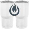 20 oz. Tall Stainless Steel Vacuum Insulated Tumbler White Thumbnail