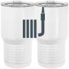 20 oz. Tall Stainless Steel Vacuum Insulated Tumbler White Thumbnail