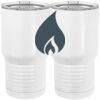 20 oz. Tall Stainless Steel Vacuum Insulated Tumbler White Thumbnail