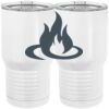 20 oz. Tall Stainless Steel Vacuum Insulated Tumbler White Thumbnail